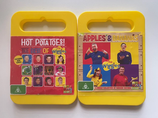 WIGGLES THE Apples And Bananas Hot Potatoes Best Of DVD Region 4