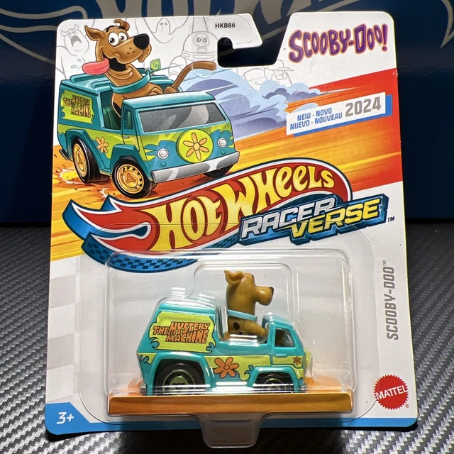 HOT WHEELS RACER Verse Scooby Doo 2024 Mystery Machine Mattel Mint Card