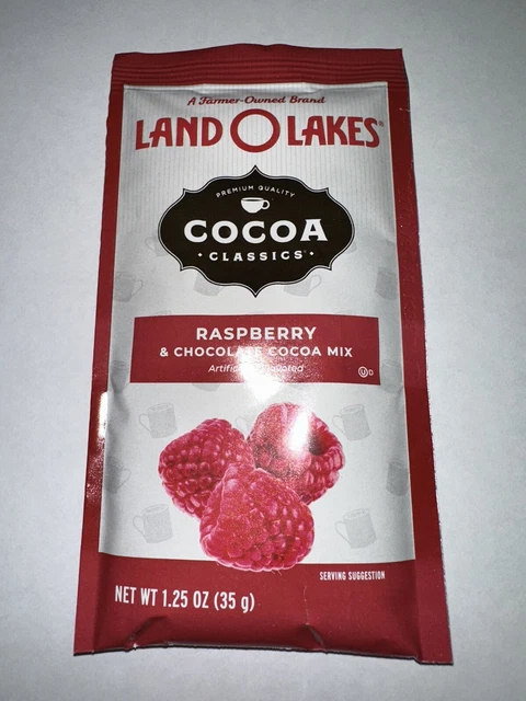 LAND O LAKES Cocoa Classics Raspberry Choc Hot Cocoa Mix Ounce Packs PicClick UK