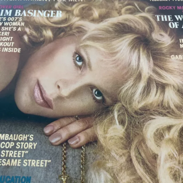Playboy Magazine February Kim Basinger Women Of Aspen No
