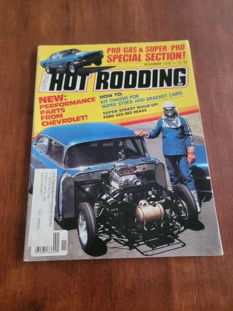 POPULAR HOT RODDING Magazine Nov NHRA Drag Racing Pro Gas Super