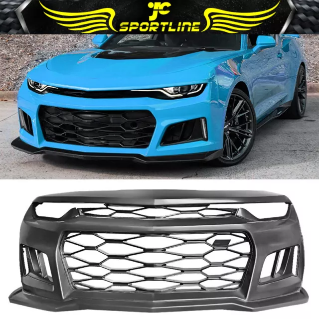 FITS 19 23 CHEVY Camaro ZL1 Style Front Bumper Conversion Cover Guard