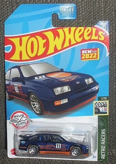 Hot Wheels Ford Sierra Cosworth R Tro Coureurs Mattel Moul Sous Pression