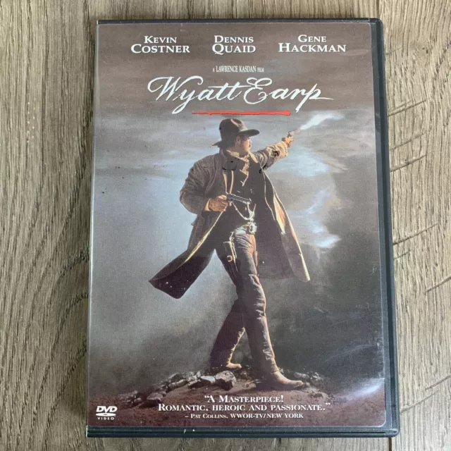 WYATT EARP DVD 1994 2 DISC Kevin Costner Dennis Quaid Gene