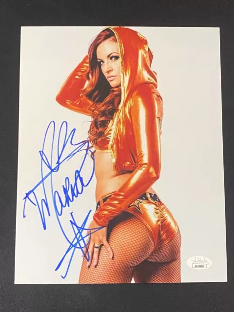 Maria Kanellis Wwe Diva Impact Wrestling Playboy Auto Signed X Photo