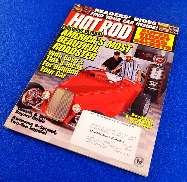 HOT ROD EXCLUSIVE Details America S Most Beautiful Roadster May 1996