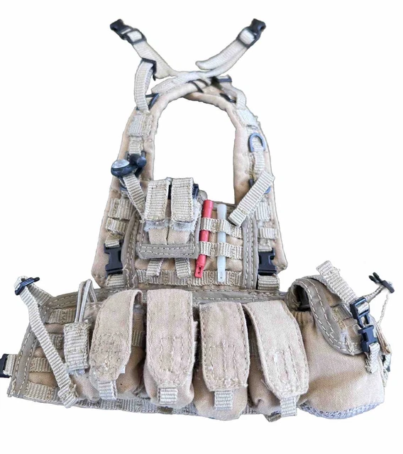 Hot Toys Scale Dam Us Navy Seal Tan Recon Vest Pouches Picclick Uk