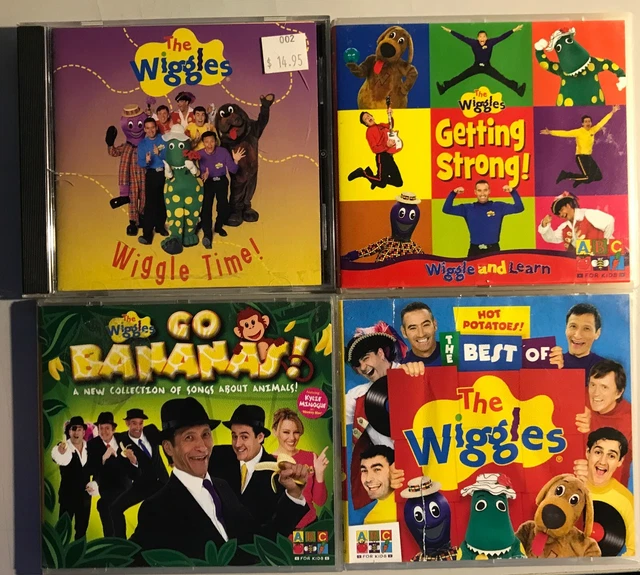 THE WIGGLES GO Bananas Best Of Hot Potato Getting Strong CD Bulk Lot