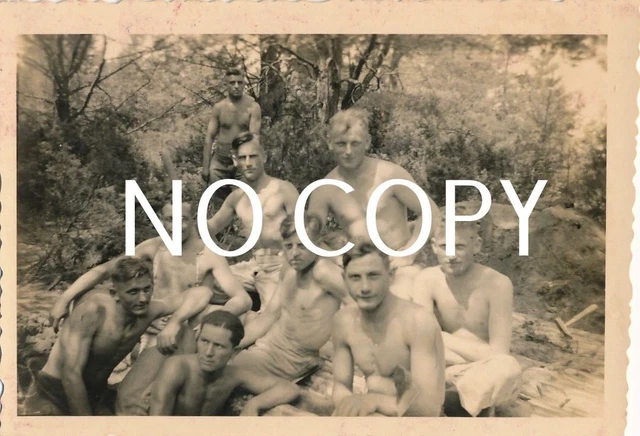 FOTO WKII Soldatennackt Nud Gay X EUR PicClick DE