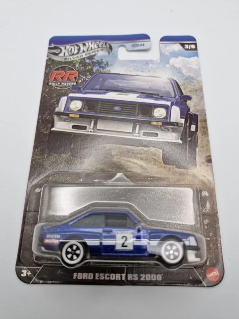 HOT WHEELS SILVER Series Ford Escort RS2000 Rally Racers 2025