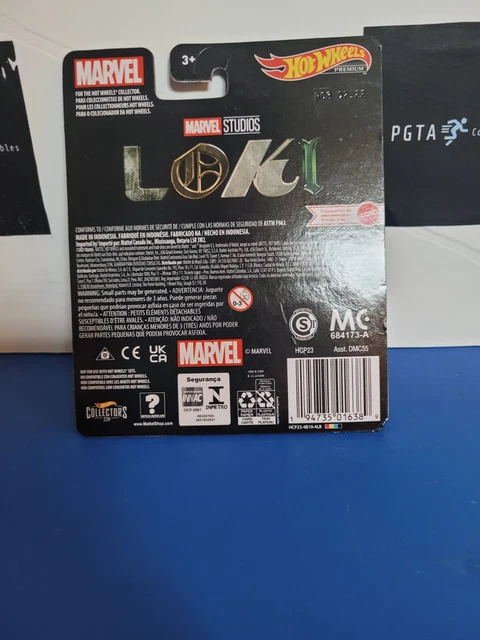 HOT WHEELS PREMIUM Disney Marvel Studios Loki Thanoscopter 14 99