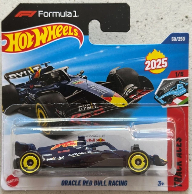 2025 HOT WHEELS ORACLE RED BULL RACING F1 With Protector Formula 1 15