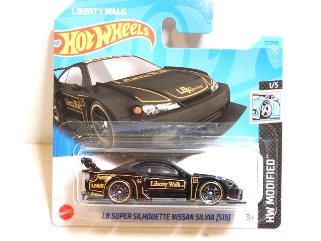 HOT WHEELS LB Super Silhouette Nissan Silvia S Black Liberty