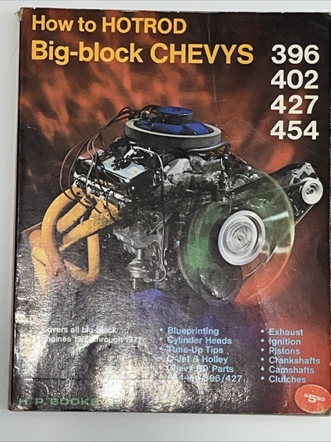 HOW TO HOT Rod Big Block Chevys Paperback Book PicClick UK