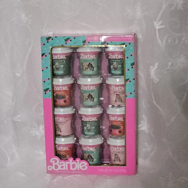 HOT COCA CHOCOLATE Barbie Gift Set New Different Flavors French