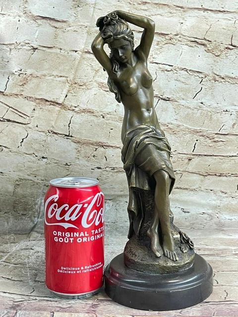 100 SOLID GENUINE Bronze Sculpture Of Nude Woman Museum Quality Artwork Figure EUR 164 65