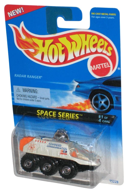 HOT WHEELS SPACE Series Radar Ranger White Toy Car PicClick UK