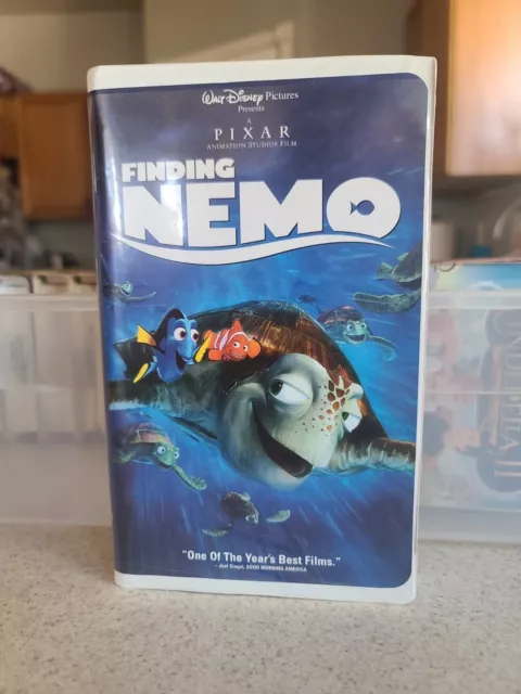 ORIGINAL 2003 VHS Tape FINDING NEMO Walt Disney Pixar Movie 8 00