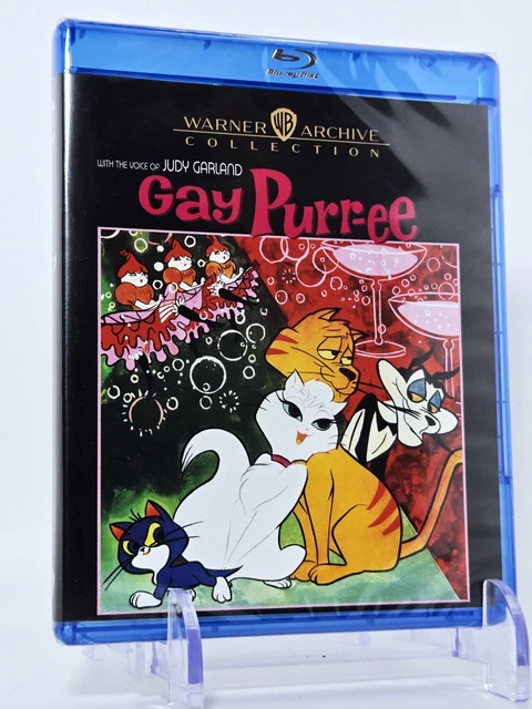 GAY PURR EE BLU RAY Warner Archive Collection Animated Cats Judy