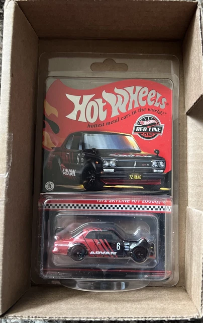 HOT WHEELS RLC 1972 Skyline H T 2000GT R EN MAIN NEUF Mattel EUR 41