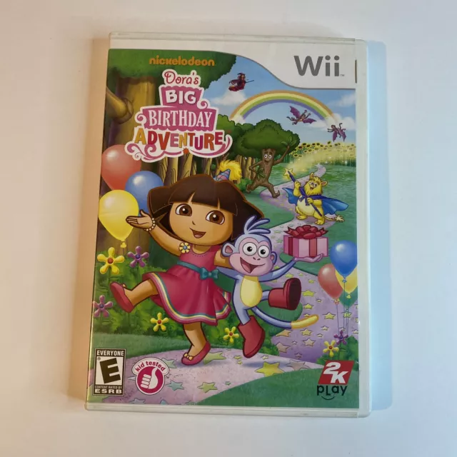 DORA THE EXPLORER Dora S Big Birthday Adventure Nintendo Wii 2010
