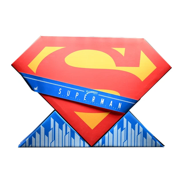 HOT TOYS DC Superman Christopher Reeve Movie Scale Action Figure MMS EUR