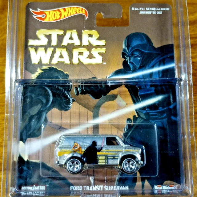 HOT WHEELS STAR Wars Ralph Mcquarrie Ford Transit Supervan Real Riders 2017 EUR 16 57 PicClick FR
