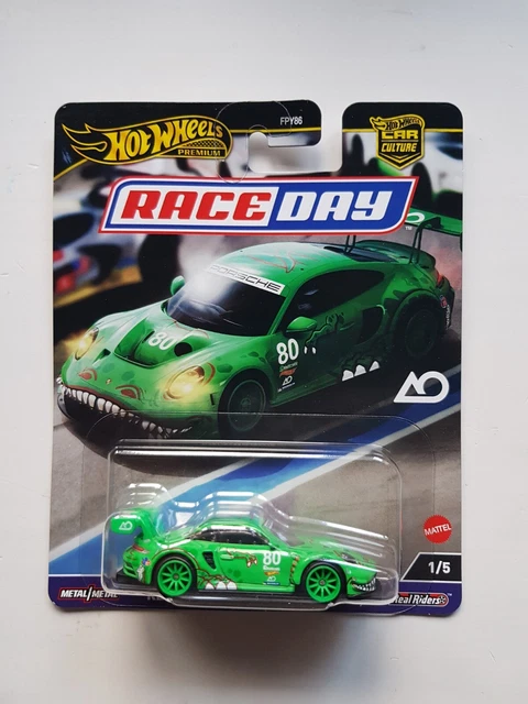 Hot Wheels Race Day Rexy Porsche Gt R New Car Culture Picclick Uk