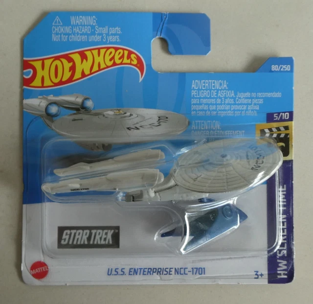 2022 80 250 HOT WHEELS Serie HW Screen Time U S S Enterprise NCC Star