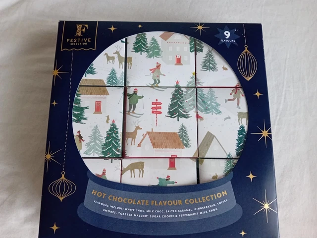 FESTIVE SELECTION HOT Chocolate Flavour Collection 9 Assorted Flavours Gift Box 4 90 PicClick UK