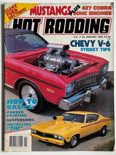 JANUARY 1982 POPULAR Hot Rodding Magazine 1968 Shelby Cobras Etc 9 99 PicClick CA