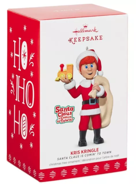 Hallmark Kris Kringle Santa Claus Is Comin To Town Keepsake