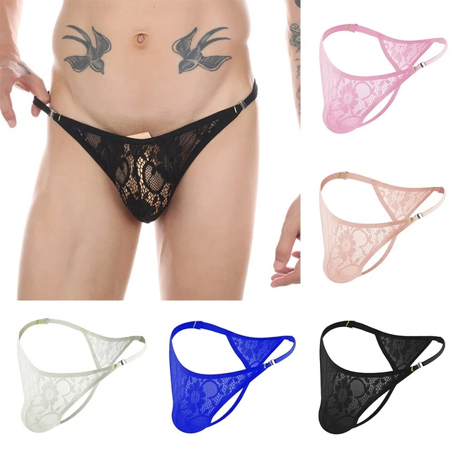 SEXY T BACK G String Thong Bikini Open Briefs For Men Breathable