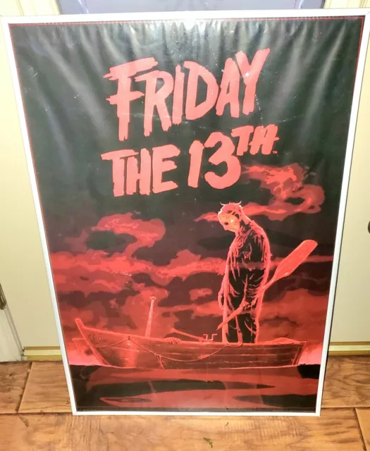 FRIDAY THE 13TH HORROR Movie JASON VOORHEES Slasher Wall POSTER In