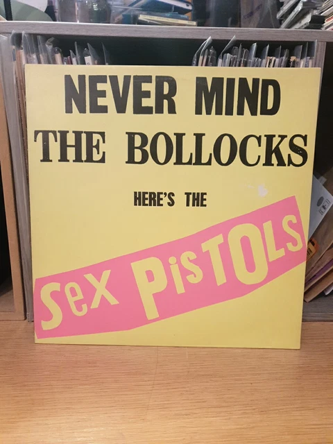 NEVER MIND THE Bollocks Here S The Sex Pistols Vinyl 1977 V2086 A5 B8