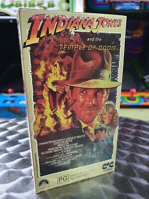INDIANA JONES AND The Temple Of Doom VHS Movie Video Tape