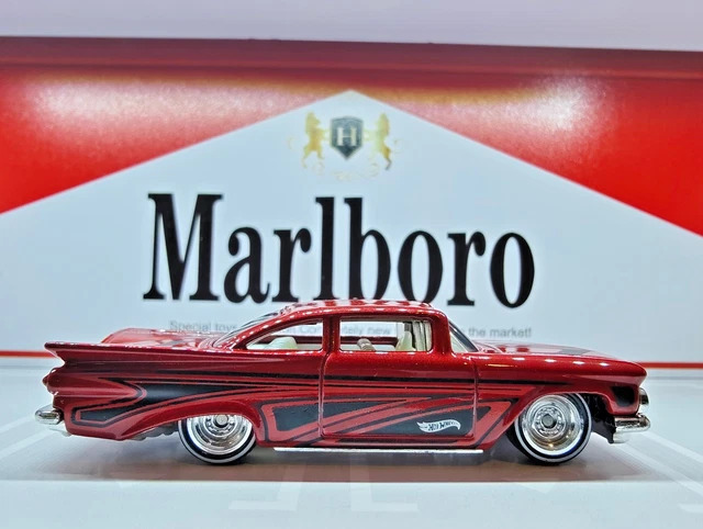 HOT WHEELS PROTOTYPE FACTORY TEST RUN RIVET Red Chevy Impala RR B EUR