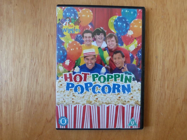 THE WIGGLES HOT Poppin Popcorn Dvd Used 2009 In Good Condition 4 00