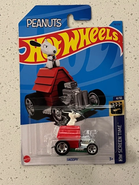 HOT WHEELS Peanuts HW Screen Time Snoopy Red
