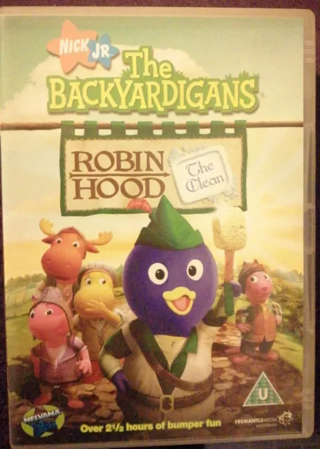 THE BACKYARDIGANS ROBIN Hood The Clean DVD Jordan Coleman Gianna