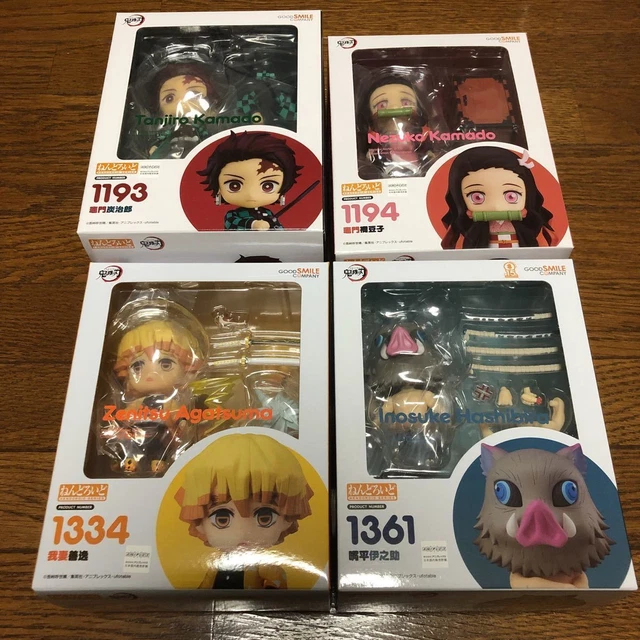 Goodsmile Nendoroid Demon Slayer Set Tanjiro Nezuko Zenitsu Inosuke My XXX Hot Girl