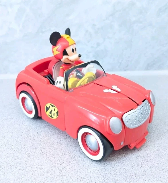 DISNEY MICKEY AND The Roadster Racers Transforming Hot Rod Mickey Fisher Price PicClick UK