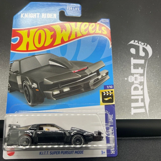 HOT WHEELS Knight Rider K I T T Super Pursuit Mode HW Screen