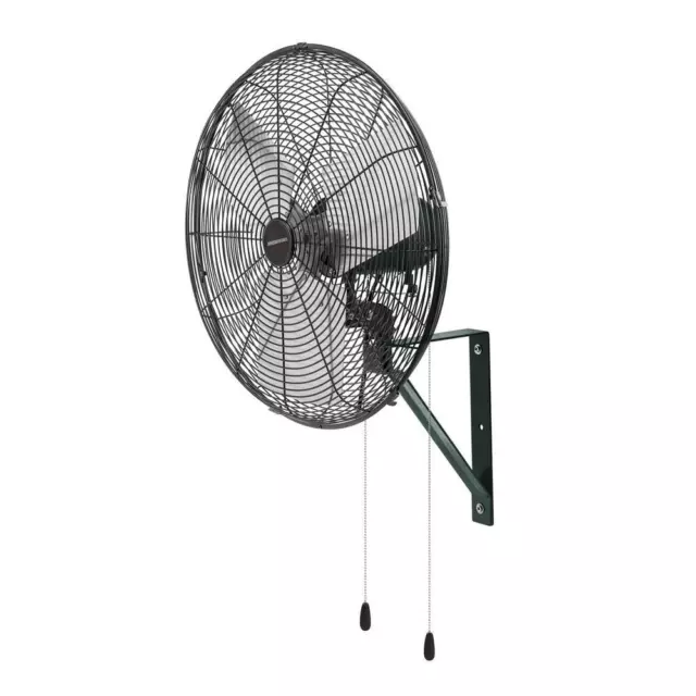 High Velocity Oscillating Fan Wall Mount Adjustable Tilt Speed