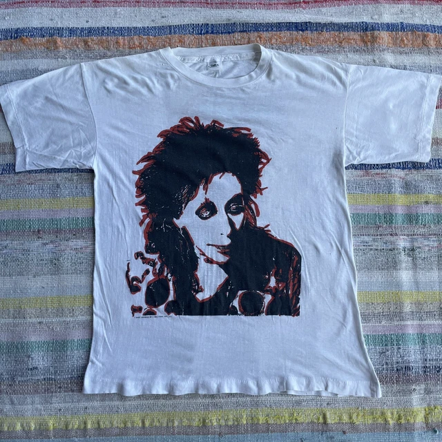 VINTAGE 80S ALIEN SEX FIEND GOTHIC ROCK PUNK Large CONCERT SHIRT Nik
