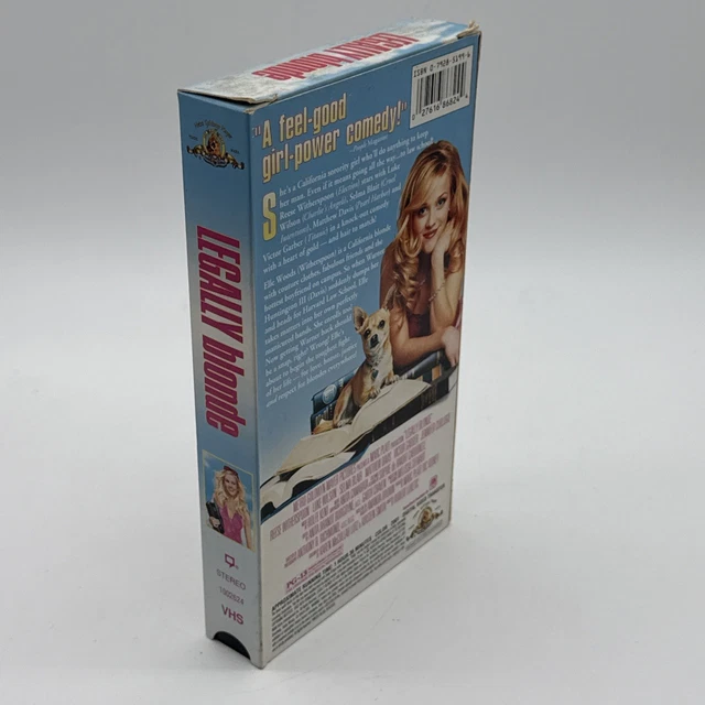 LEGALLY BLONDE VHS 2001 Video Tape Reese Witherspoon Vintage 2000s