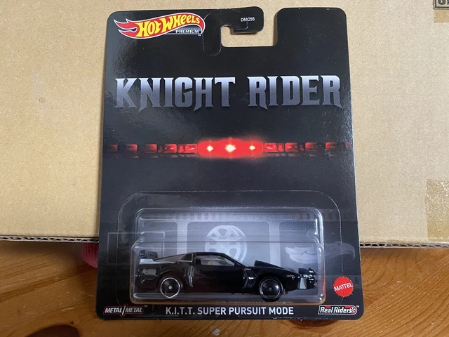 HOT WHEELS PREMIUM Pop Culture Real Riders Knight Rider KITT Super