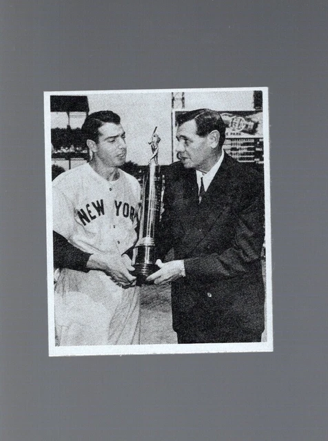 1976 TCMA Babe Ruth Joe DiMaggio 1947 Bowman Reprint 49 Card Yankees De New York EUR 17 03