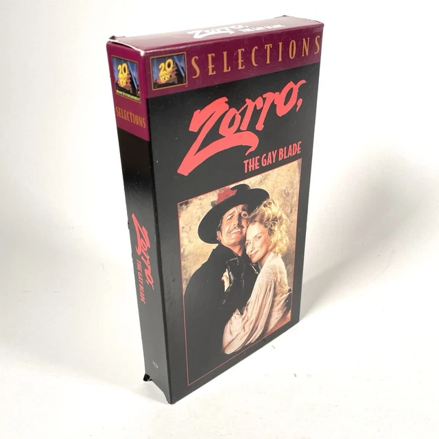 ZORRO THE GAY Blade VHS Fully Tested PicClick UK