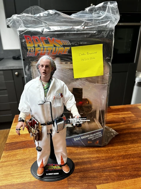 HOT TOYS BTTF Doc Brown Deluxe Version MMS Model PicClick UK